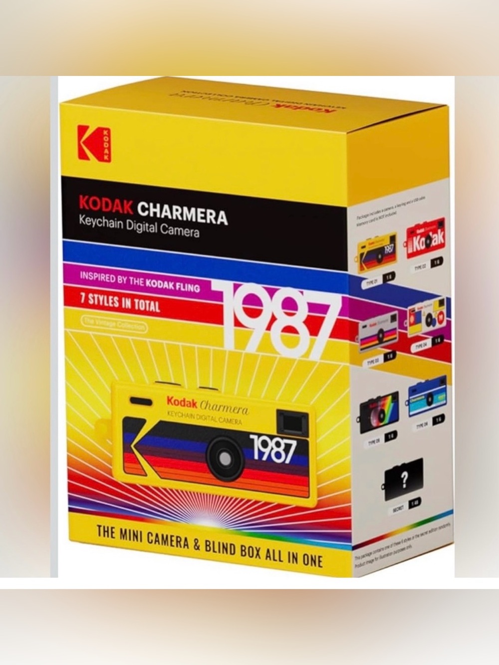 Kodak Charmera Digital Camera Keychain
